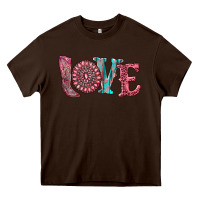 Valentine's Day Love With Boots And Gemstone Heavy Core Tee | Teevron