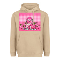 Mushroom tackle cancer pumpkins football and ribbon Heavyweight Hoodie - Jasminsmagicworld