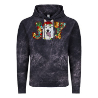Cloud Black white shepherd christmas joy Vintage Hoodie - RanaPortraitStore