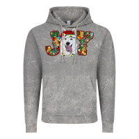 Cloud Rock white shepherd christmas joy Vintage Hoodie - RanaPortraitStore