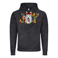 White Shepherd Christmas Joy Vintage Hoodie | Teevron