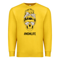 Lemon Daisy Mom Skull Premium Sweatshirt - Bettercallsaul