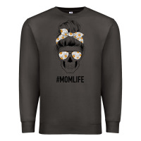Smoke Daisy Mom Skull Premium Sweatshirt - Bettercallsaul