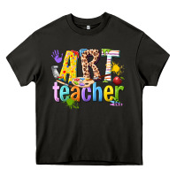 Asphalt art teacher Heavy Core Tee - texasbilliewilder