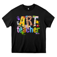 Black art teacher Heavy Core Tee - texasbilliewilder