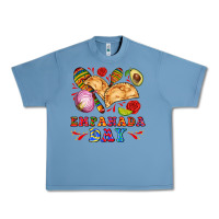 Pebble Blue empanada day Urban Heavy Tee - AdoDesignShop