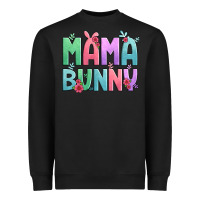 Black easter floral mama bunny Heavyweight Sweatshirt - Artiststas