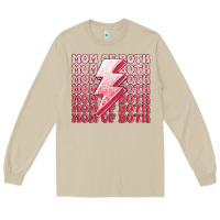Mushroom mom of both girls Long Sleeve Tee - MaliasSmallBusiness