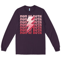 Mom Of Both Girls Long Sleeve Tee | Teevron