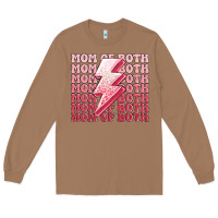 Toasted Coconut mom of both girls Long Sleeve Tee - MaliasSmallBusiness