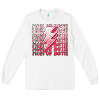 White mom of both girls Long Sleeve Tee - MaliasSmallBusiness