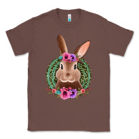 Chestnut western leopard and flowers easter bunny Classic Tee - Jasminsmagicworld