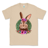 Mushroom western leopard and flowers easter bunny Classic Tee - Jasminsmagicworld