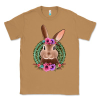 Toasted Coconut western leopard and flowers easter bunny Classic Tee - Jasminsmagicworld