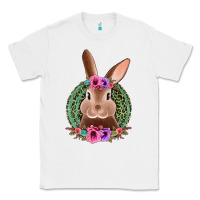 White western leopard and flowers easter bunny Classic Tee - Jasminsmagicworld