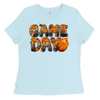 Game Day Basketball Leopard Ladies Tee | Teevron