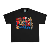 Black postal worker Urban Heavy Tee - AdoDesignShop