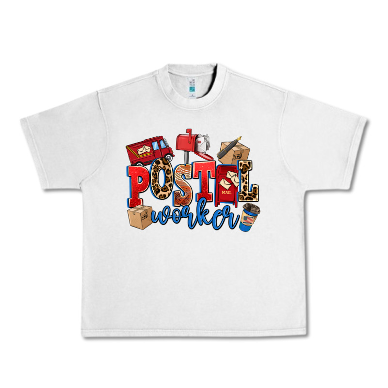 Postal Worker Urban Heavy Tee by AdoDesignShop | Teevron