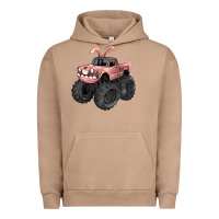 Pigment Burro Easter monster truck Easter Day Urban Hoodie - HowdyJamesFarm