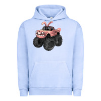 Pigment Grape Ice Easter monster truck Easter Day Urban Hoodie - HowdyJamesFarm