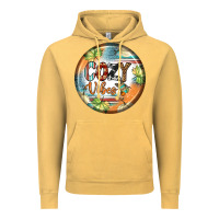 Vintage Mustard cozy vibes earrings Vintage Hoodie - BundleAndBundleShop