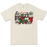 Bone Christmas cartoon characters coffee cups Premium Tee - Zillion Design Studio