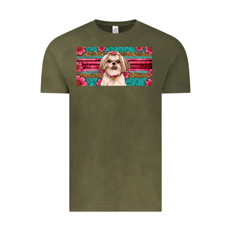 Shih Tzu License Plate Vintage Tee by Artiststas | Teevron