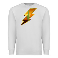 Dove Grey Cactus Sunset Lightning Premium Sweatshirt - Bettercallsaul