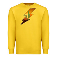 Lemon Cactus Sunset Lightning Premium Sweatshirt - Bettercallsaul