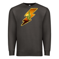 Smoke Cactus Sunset Lightning Premium Sweatshirt - Bettercallsaul