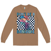 Toasted Coconut dont be a basshole Long Sleeve Tee - MaliasSmallBusiness