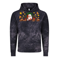 Cloud Black Christmas feeling jolly santa Vintage Hoodie - Artiststas