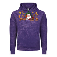 Cloud Purple Christmas feeling jolly santa Vintage Hoodie - Artiststas