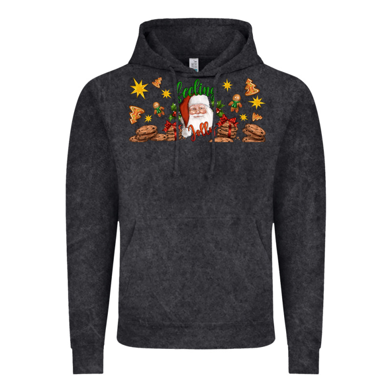 Christmas Feeling Jolly Santa Vintage Hoodie by Artiststas | Teevron
