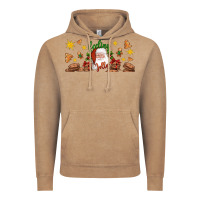 Vintage Coffee Christmas feeling jolly santa Vintage Hoodie - Artiststas