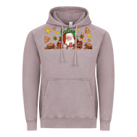 Vintage Zinc Christmas feeling jolly santa Vintage Hoodie - Artiststas