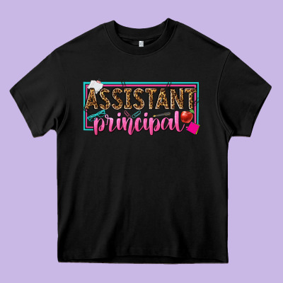 Assistant Principal Heavy Core Tee Designed By Texasbilliewilder