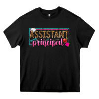 Black assistant principal Heavy Core Tee - texasbilliewilder