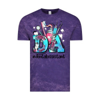 Cloud Purple da dental assistant Vintage Tee - AdoDesignShop
