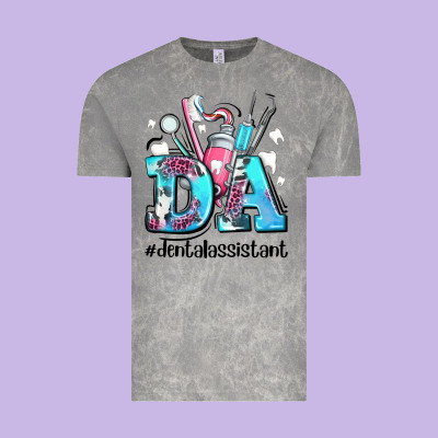 Da Dental Assistant Vintage Tee Designed By Adodesignshop