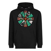 Black western windmill Heavyweight Hoodie - Jasminsmagicworld