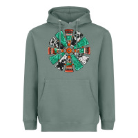 Sage western windmill Heavyweight Hoodie - Jasminsmagicworld