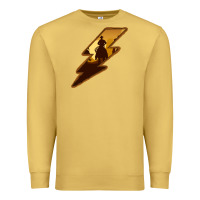 Antique Gold Cowboy Sunset Lightning Premium Sweatshirt - Bettercallsaul