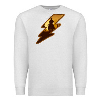 Oatmeal Heather Cowboy Sunset Lightning Premium Sweatshirt - Bettercallsaul