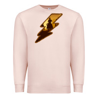 Pale Pink Cowboy Sunset Lightning Premium Sweatshirt - Bettercallsaul