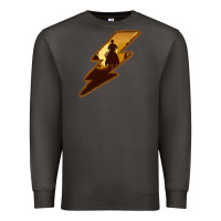 Smoke Cowboy Sunset Lightning Premium Sweatshirt - Bettercallsaul