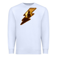 White Cowboy Sunset Lightning Premium Sweatshirt - Bettercallsaul