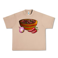 Burro chilli con carne Urban Heavy Tee - AdoDesignShop