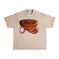 French Oak chilli con carne Urban Heavy Tee - AdoDesignShop