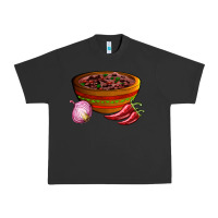 Pigment Black chilli con carne Urban Heavy Tee - AdoDesignShop